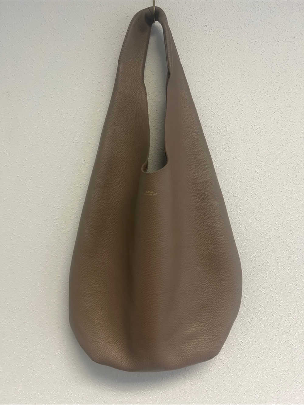 Lê Neige Brown Leather Hobo Bag Everyday Carry